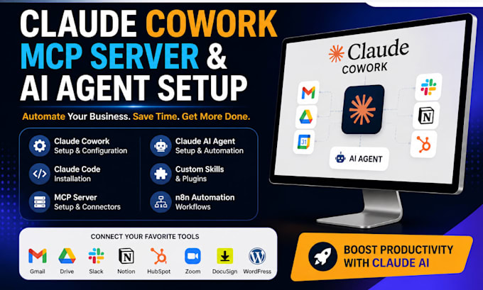 setup claude code claude ai agent mcp server claude pro coworking installing