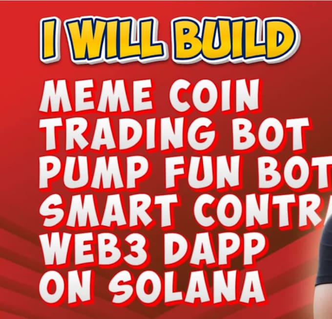 be solana developer for pump fun, ore, meme coin trading volume bot, web3 dapp