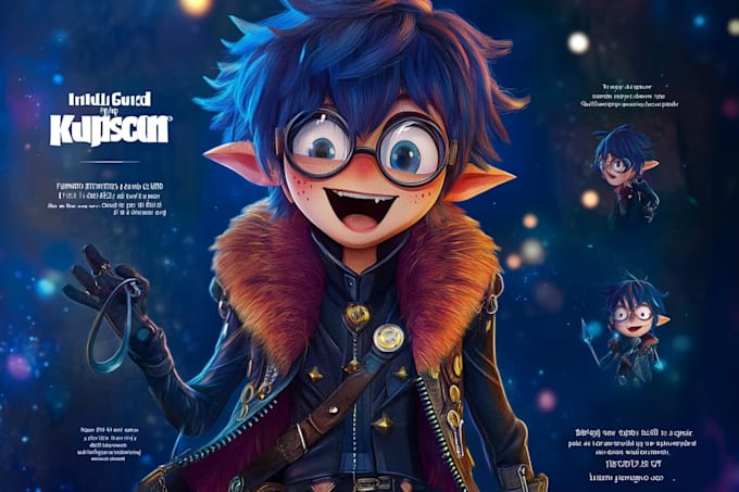 draw cute cartoon characters art