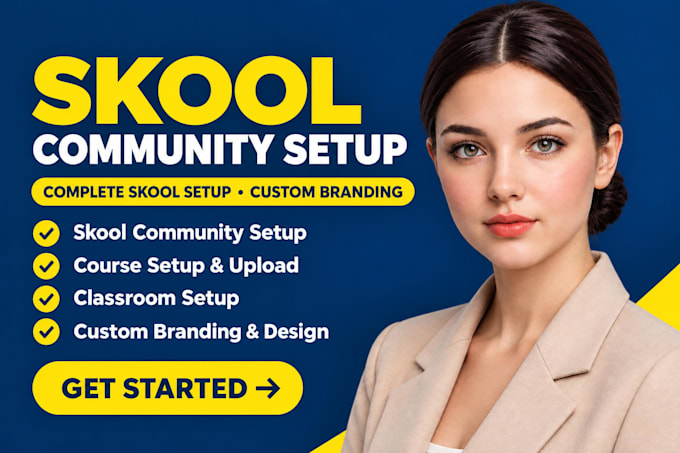 setup skool community skool course creation and skool classroom