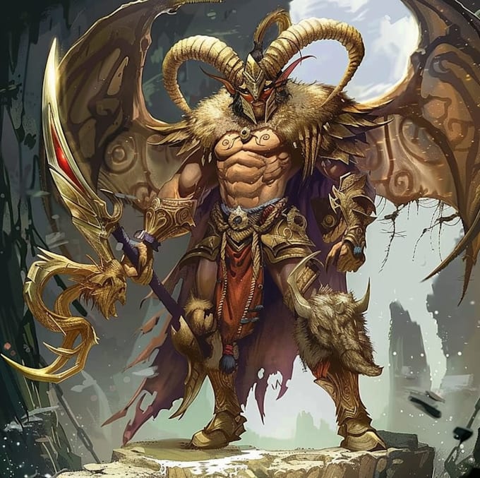 fantasy character art and fantasy character art