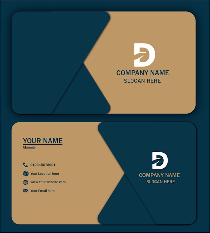 design business card and envelop