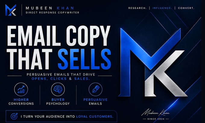 write welcome, sales, and klaviyo email sequences