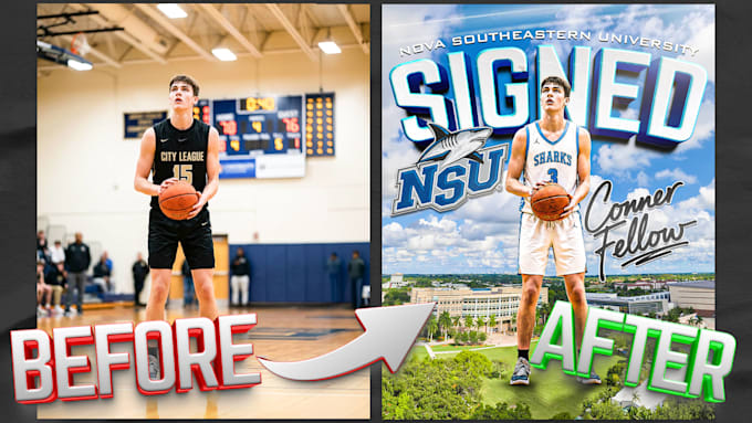 create a quick and affordable commitment or signed graphic