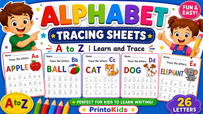 make printable activity worksheets for kids
