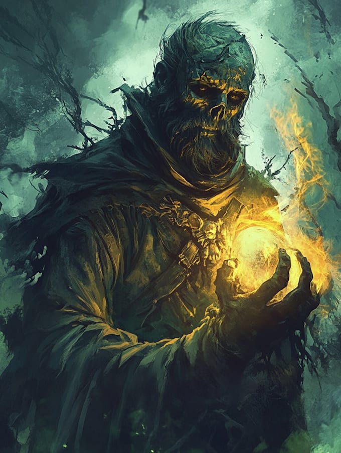 do horror character design