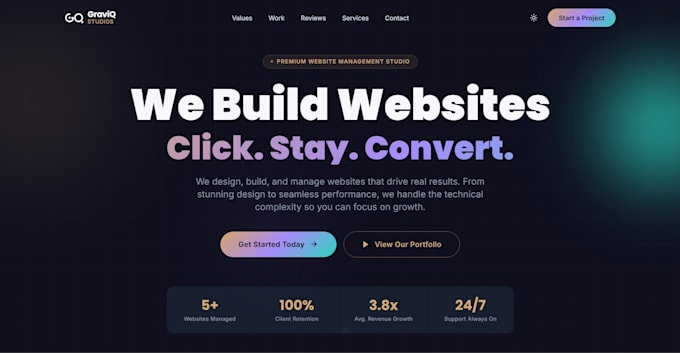 build a high converting landing page with fast delivery