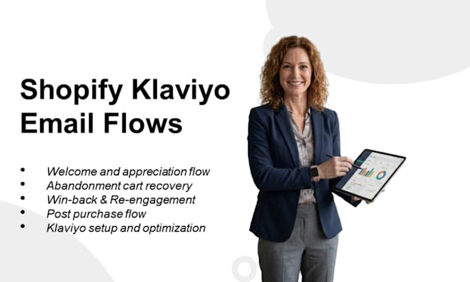 setup shopify klaviyo email flows