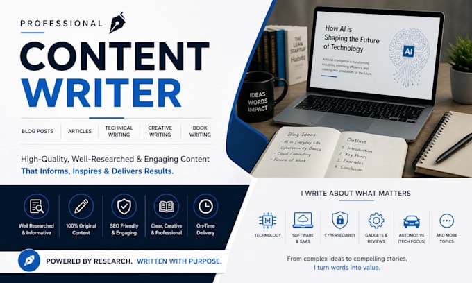 write engaging blog posts and articles