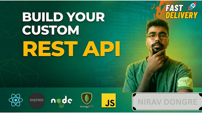 build a secure node js rest API with jwt auth and mongodb