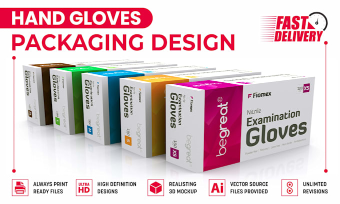 design hand gloves box