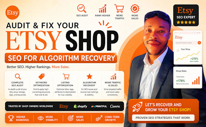 audit and fix your etsy shop seo for algorithm recovery