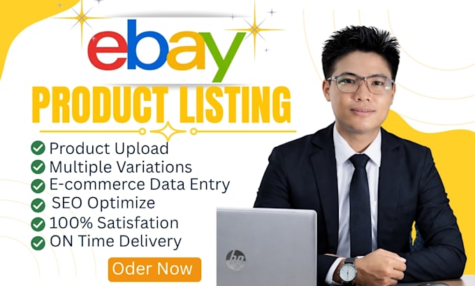 do professional ebay product upload ebay listing data entry
