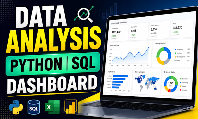 analyze and visualize data using python sql