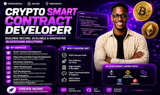 create crypto website,memecoin,presale,smart contract