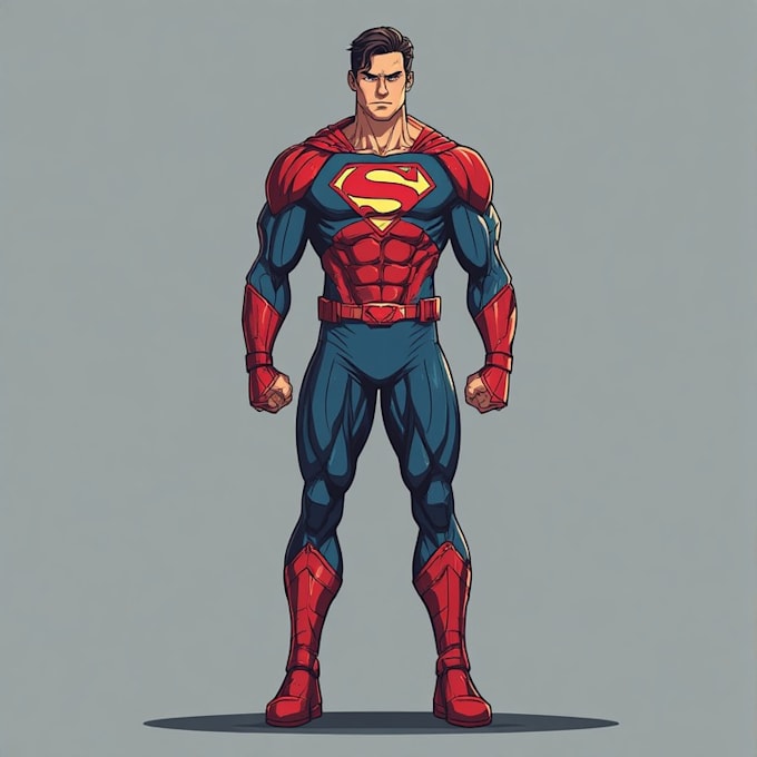 create superhero cartoon character for you