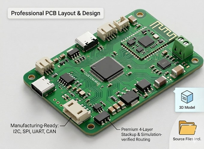 design professional pcb layouts