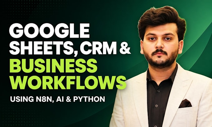 automate google sheets and CRM