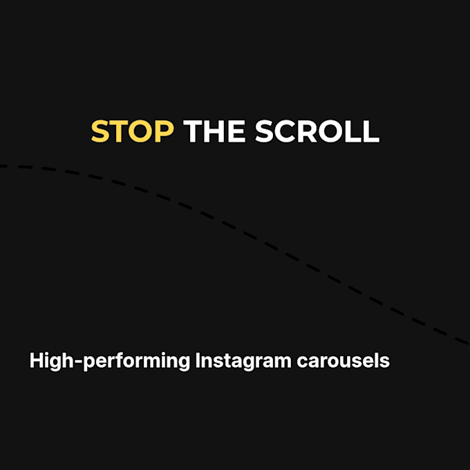 create scroll stopping instagram carousels