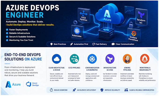 be your devops engineer focused on azure