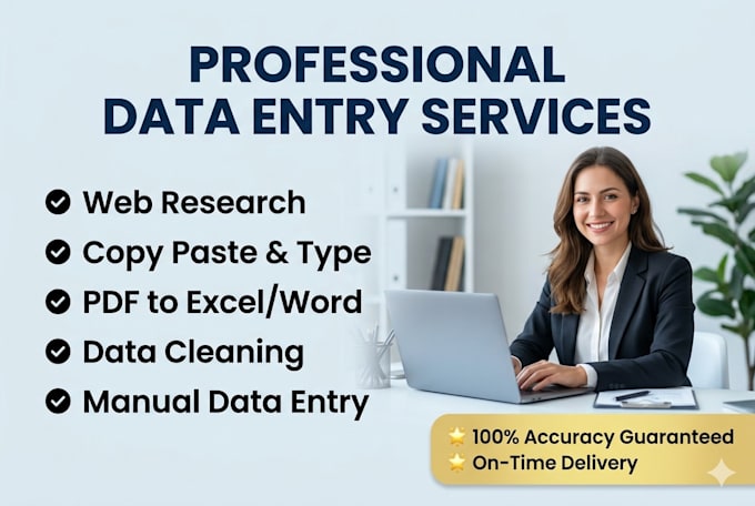 work in data entry