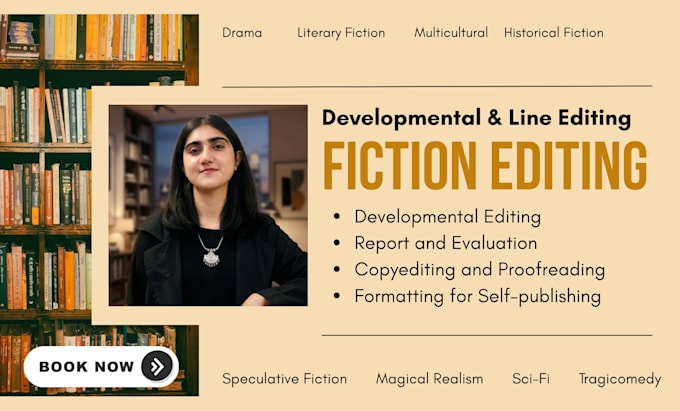 expertly edit drama and literary fiction