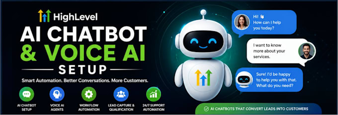 create gohighlevel ai chatbot and voice ai agents