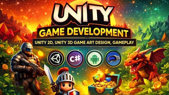 develop unity 2d and 3d hyper casual game and art design