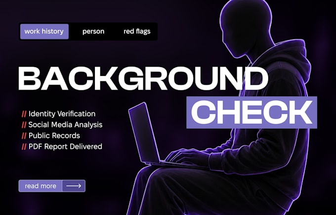 conduct a professional osint background check