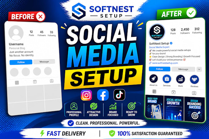 setup and optimize your professional business pages