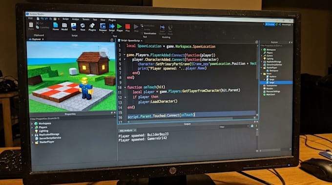 make roblox scripts for you