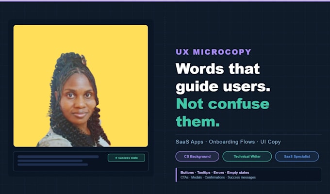 write UX microcopy for saas apps and onboarding flows