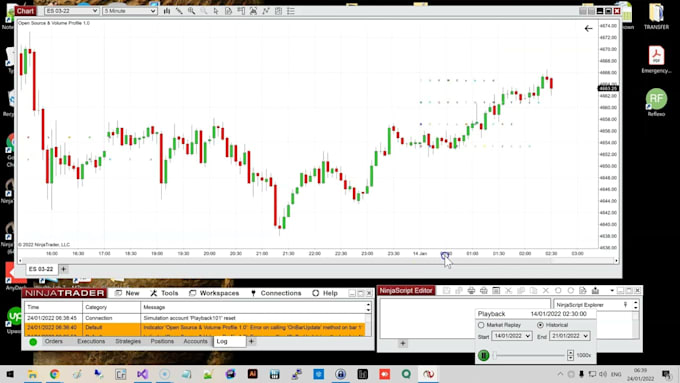 convert your trading strategy into ninjatrader 8 automation