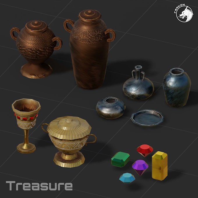 create unique 3d props for your game