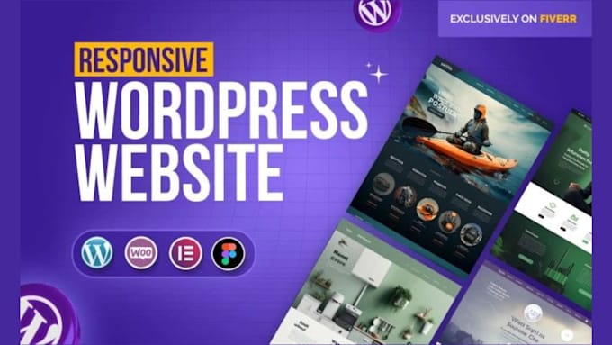 create one page website, single page website, wordpress landing page design