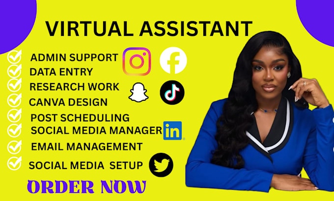 be personal assistant executive gohighlevel virtual assistant social media va