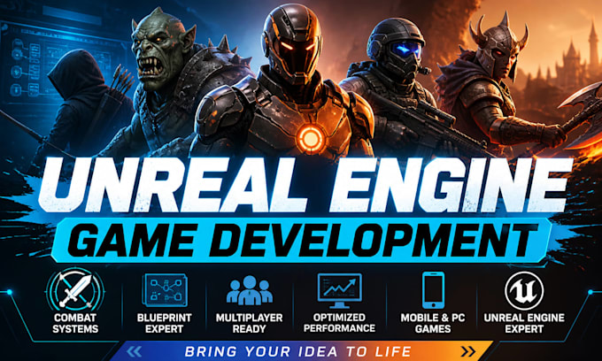 do unreal engine game development, unreal engine game, blueprint, combat system