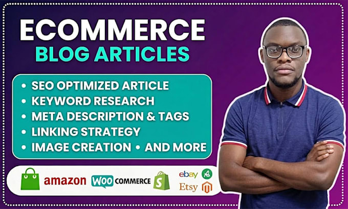 write SEO articles for shopify and ecommerce brands
