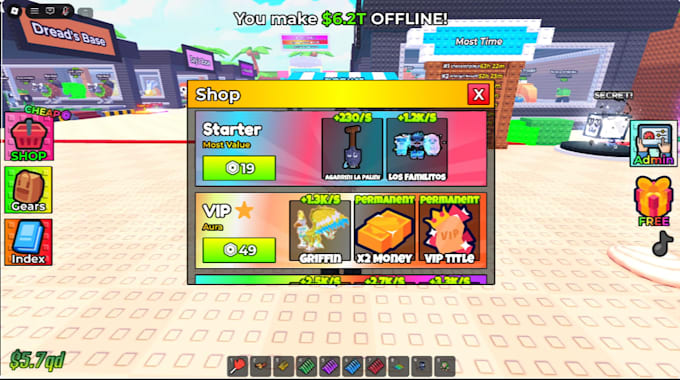 ill create or fix roblox lua scripts for your game