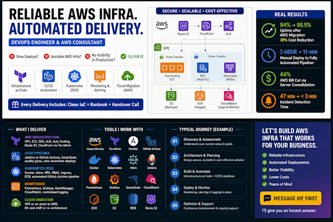 set up your AWS infrastructure