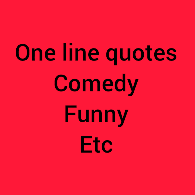 write one line quotes