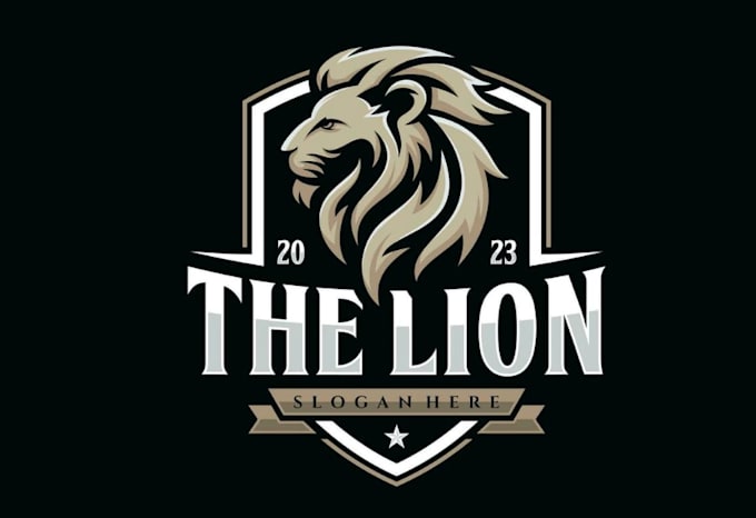 create high quality lion logo in express delivery