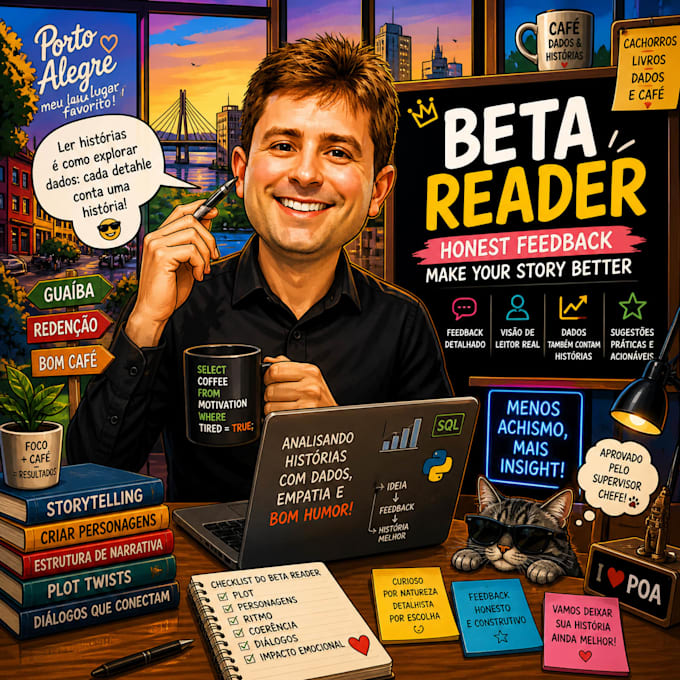 beta read your fiction and give detailed feedback