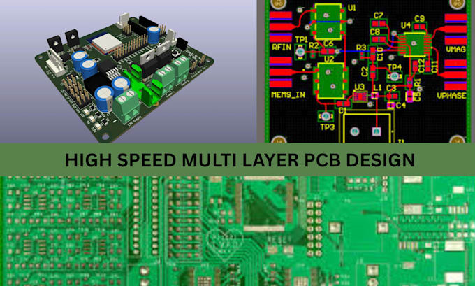 multi layer pcb design with high speed signal integrity using kicad