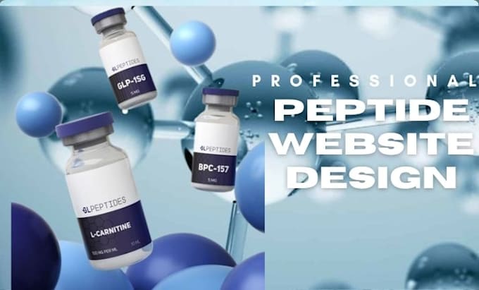 build peptide research website or funnel