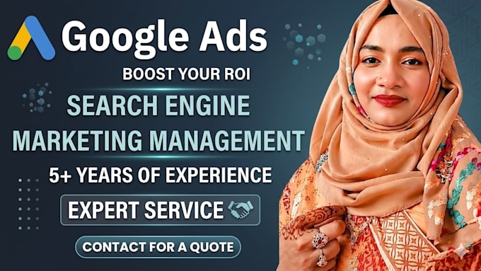 be your google ads specialist for sem management optimize
