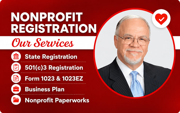 guide nonprofit registration and complete 501c3 approval process in 24hrs