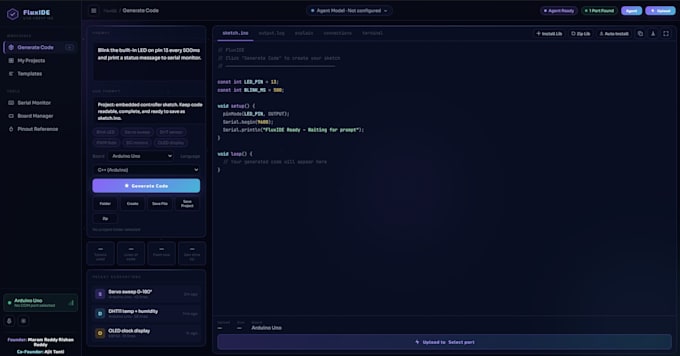design modern frontend UI dashboards and web interfaces