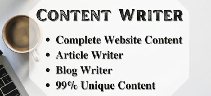 write high quality SEO friendly content and blog posts