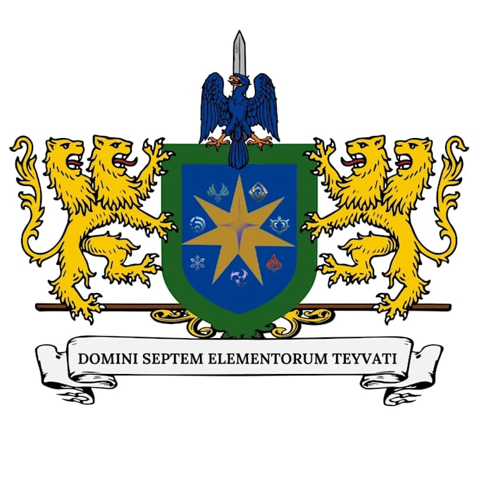 design a unique and elegant crest logo